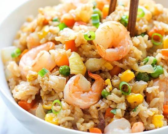 Shrimp Fried Rice 虾仁炒饭